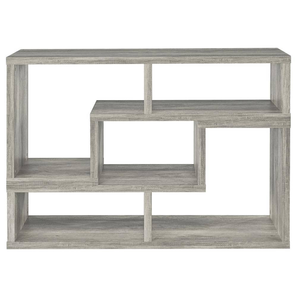 Pearl Silver Geometric Modular Bookcase TV Stand