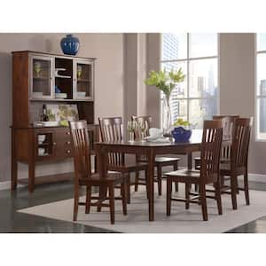 Tall Mission Espresso Dining Chair (Set of 2)