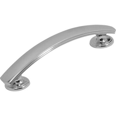 Hickory Hardware American Diner 5 in. Center-to-Center Chrome Pull ...