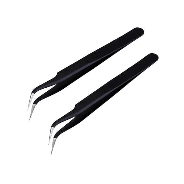 Fondant Tool Set with Sharp Head Tweezers for Sugar Pearls and Candy Beads - Stainless Steel - 12cm - 2-Pack