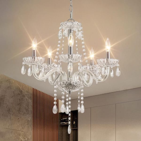 Crystorama Traditional Crystal Five L...