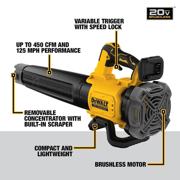 DEWALT ATOMIC 20V MAX Cordless Brushless 4 Tool Combo Kit and 20V