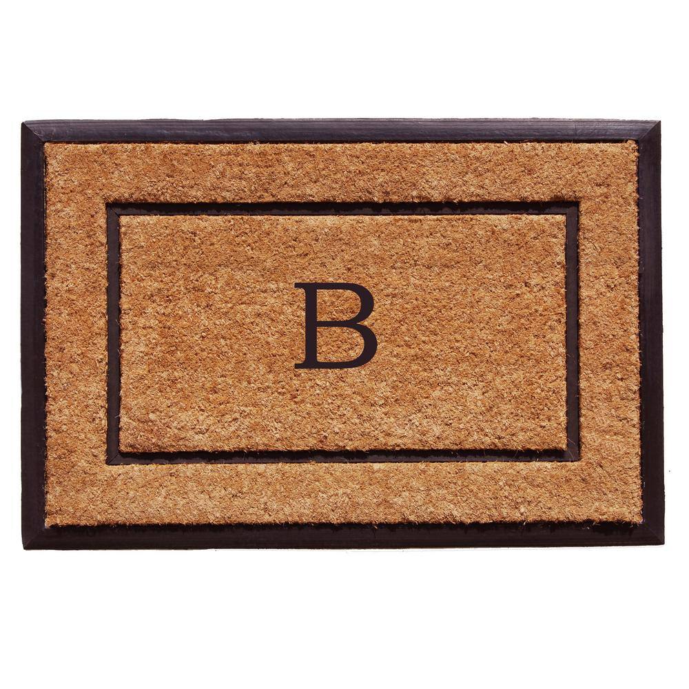 "The General 30 in. x 48"" Monogrammed Door Mat Letter B" price history on PriceWatchPro