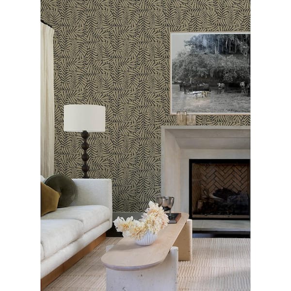 Gabriel Brown Fern Non-Pasted Wallpaper