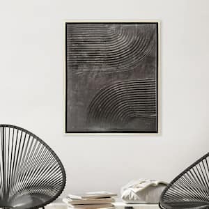 Embrace by Schick 1 Piece Framed Giclee Abstract Art Print 36 in. x 30 in.