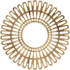 30 in. O.D. x 11-1/8 in. I.D. x 1 in. P Cornelius Architectural Grade PVC Peirced Ceiling Medallion