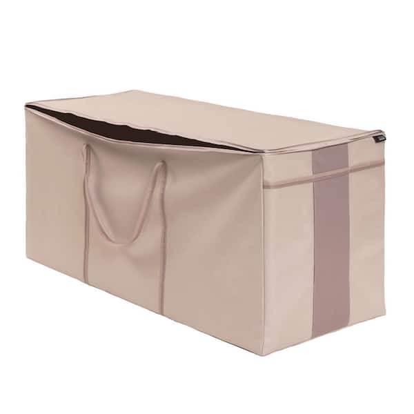 Hover vergeten Oriënteren MODERN LEISURE 60 in. L x 24 in. W x 28 in. H Beige Monterey Oversized  Outdoor Patio Cushion and Cover Storage Bag 3032 - The Home Depot