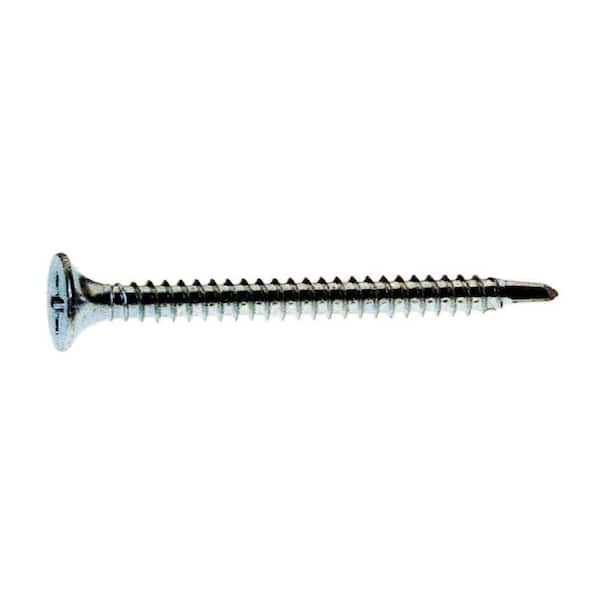 Pro-Twist #6 x 1-1/4 in. Phillips Bugle-Head Self-Drilling Screws (1 lb.-Pack)