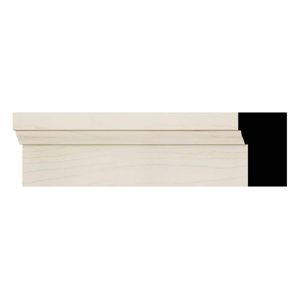 Maple Millwork Ekena Millwork WM180 1.25 in. D x 2 in. W x 96 in. L Wood (Maple) Crown ...