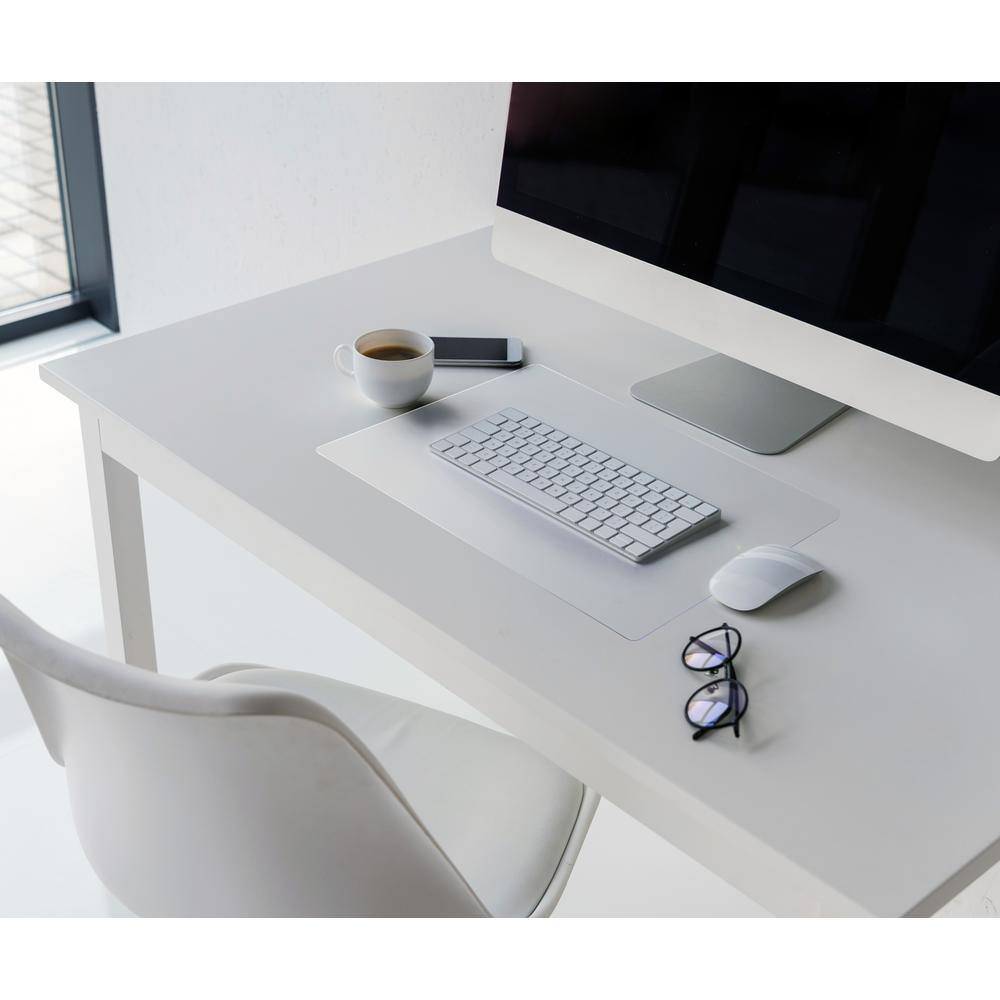 Clear Anti-Static Vinyl Desk Pad - 20" x 36"