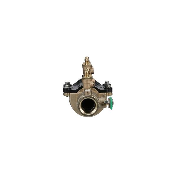 1 in. Lead-Free Bronze Double Check Valve Assembly with Integral Male 45 Degree Flare SAE Test Fitting 1 in. Lead-Free Bronze Double Check Valve Assembly with Integral Male 45 Degree Flare SAE Test Fitting