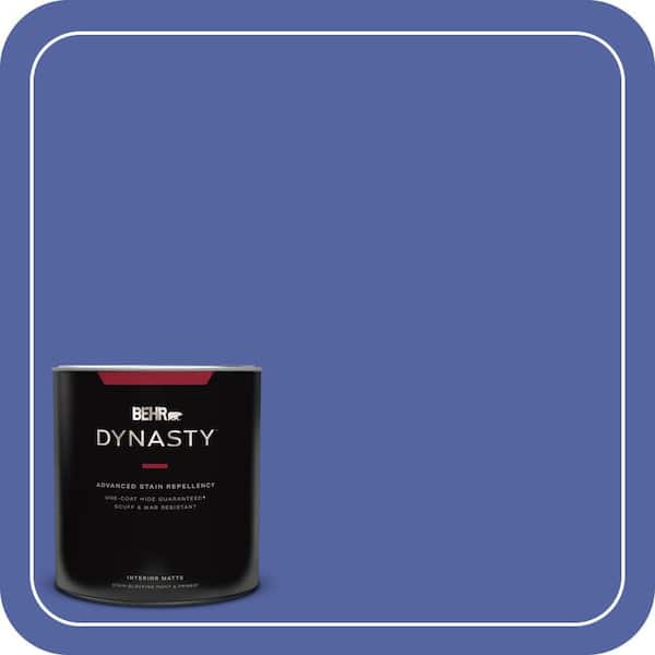 BEHR DYNASTY 1 qt. #T13-9 Electrify Matte Interior Stain-Blocking Paint and Primer