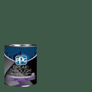 1 qt. PPG1133-7 Royal Hunter Green Semi-Gloss Door, Trim & Cabinet Paint