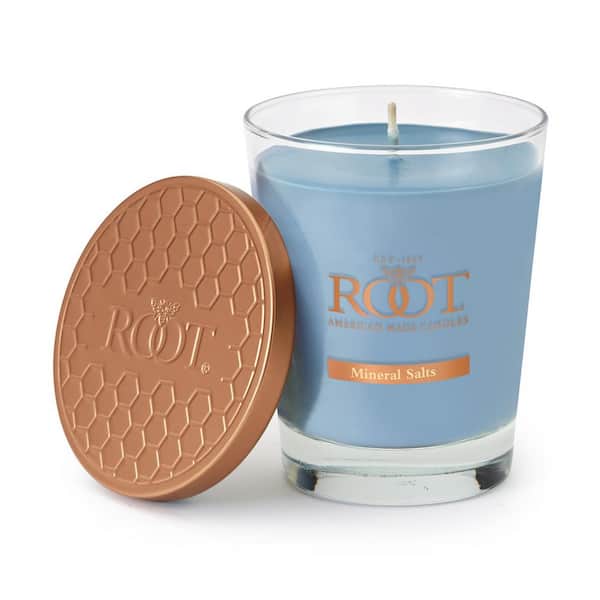 Root Candles Veriglass Mineral Salts Scented Jar Candle