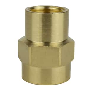 5/8 in. Female Flare x 1/2 in. FIP Brass Gas Fitting Adapter