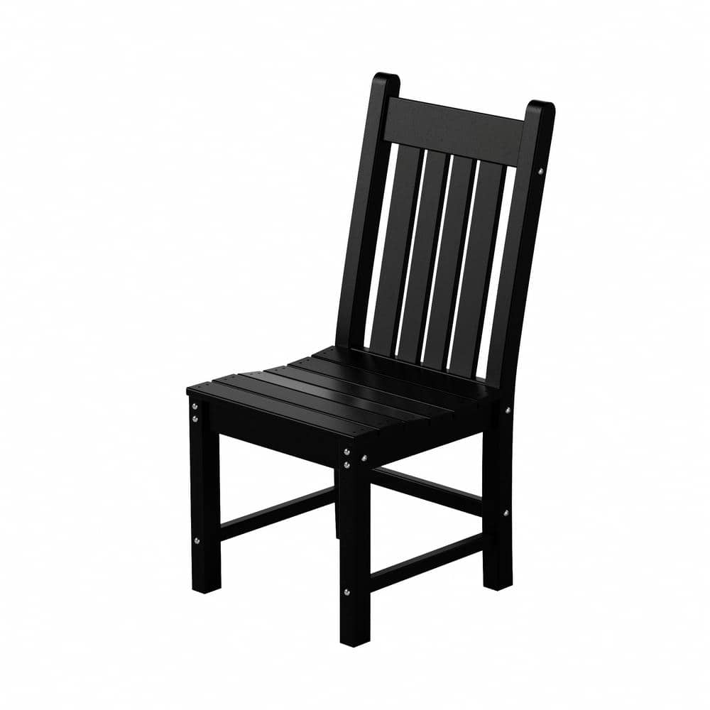 Laguna Classic Black All-Weather Patio Dining Chair