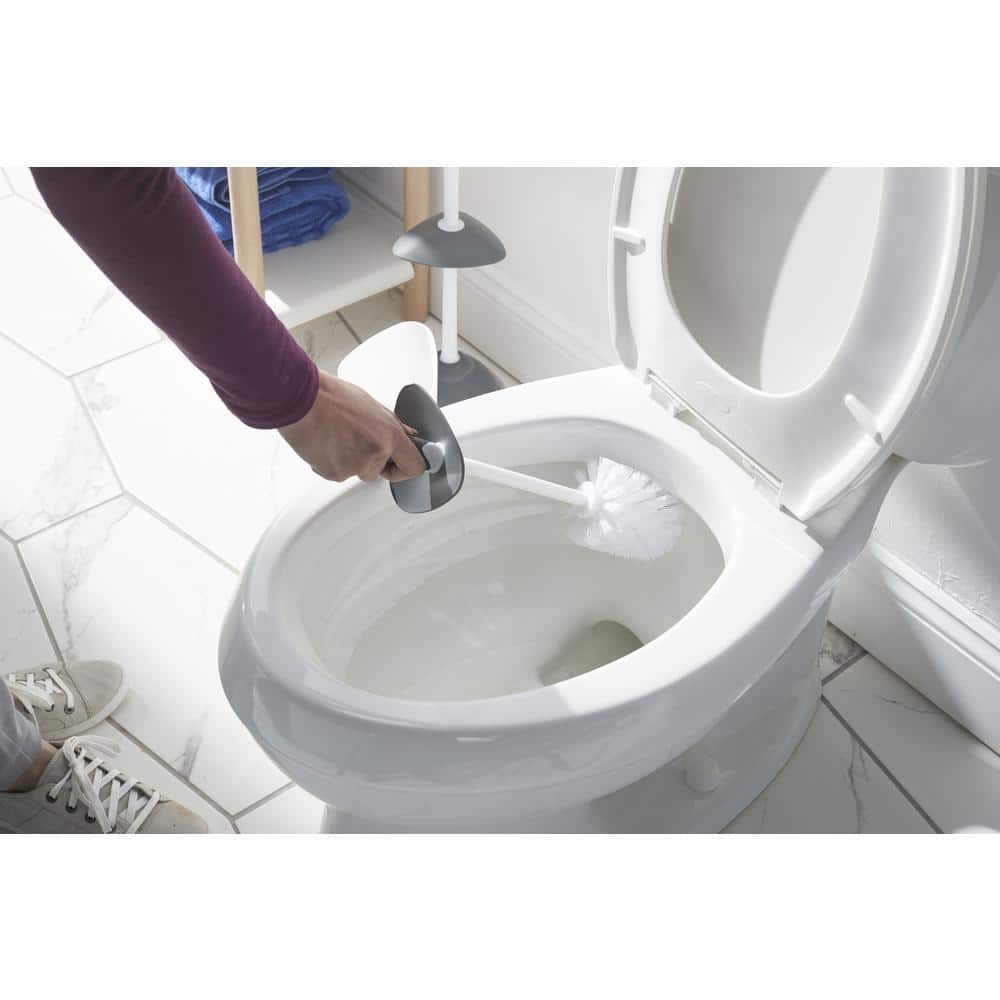 Clorox Covered Toilet Brush & Holder