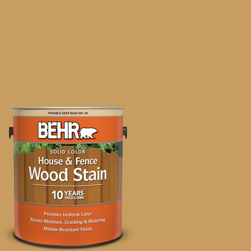 1 gal. #M300-5 Ginger Jar Solid Color House and Fence Exterior Wood Stain
