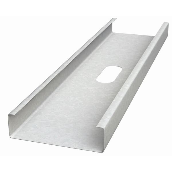 ClarkDietrich "3-5/8""x10' Structural 18 GA CSJ Steel Stud-1-5/8"" FLG 362S162-43"