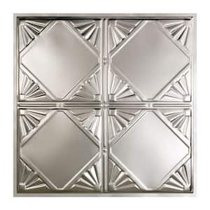 Erie 2 ft. x 2 ft. Lay-In Tin Ceiling Tile in Clear (20 sq. ft./case)