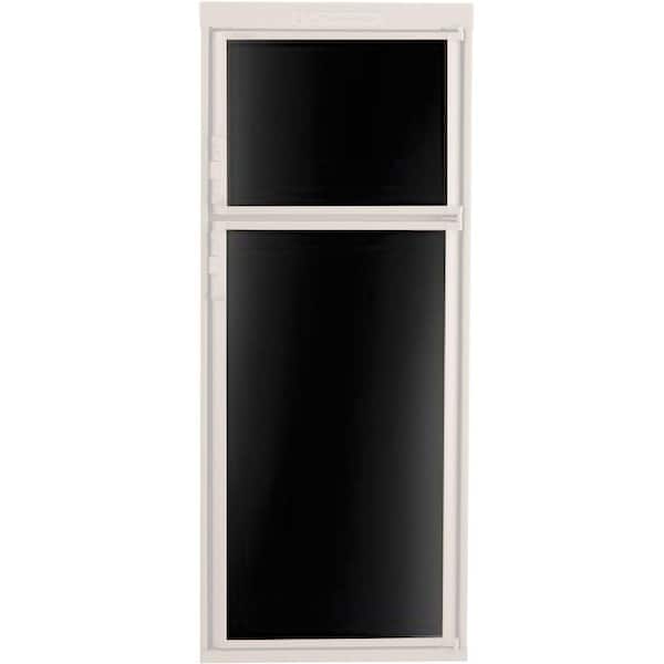 DOMETIC Refrigerator Door Panel - Black Acrylic Raised Panels, Both Panels DM2652/2662/3662/3663