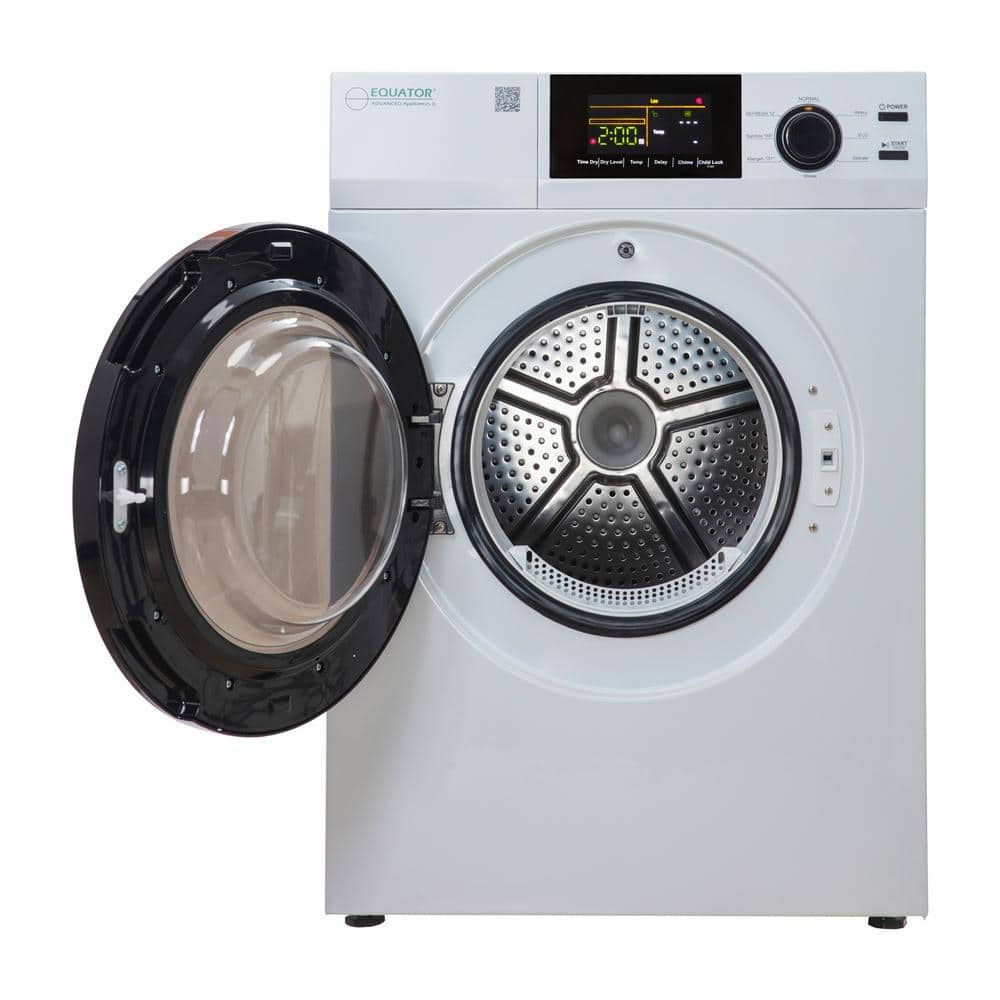 Equator 24" White Portable Vented Dryer with Moisture Sensing