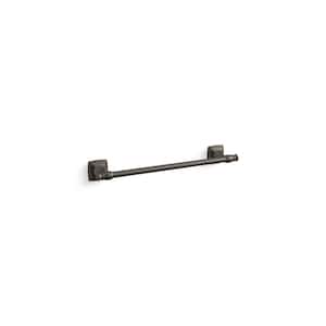 Grand 18 in. Wall Mounted Towel Bar in Oil Rubbed Bronze