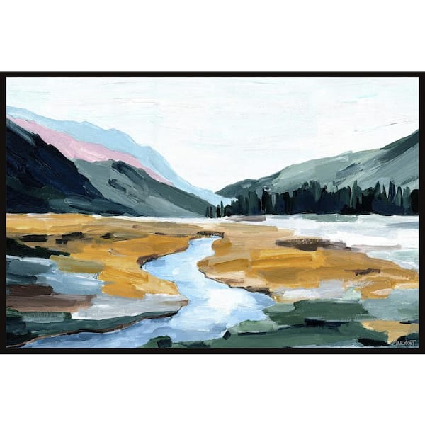Unbranded "Take Me" by Marmont Hill Floater Framed Canvas Nature Art Print 16 in. x 24 in.