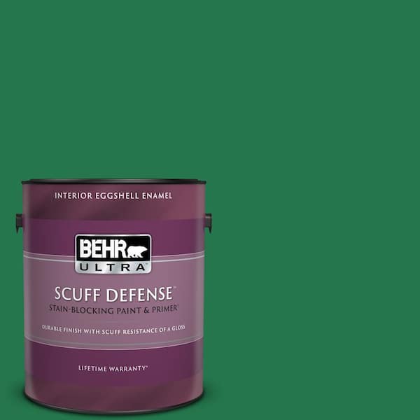 BEHR ULTRA 1 gal. #460B-7 Pine Grove Extra Durable Eggshell Enamel Interior Paint & Primer