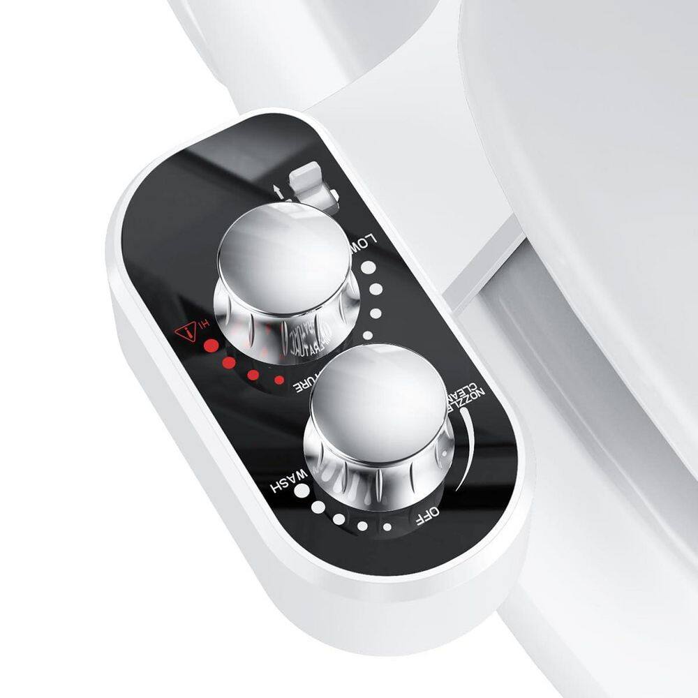 Bidet Accessory Bidet Attachment with Hot and Cold Water Dual Modes Adjustable Pressure Self Cleaning Nozzle Control price history on PriceWatchPro