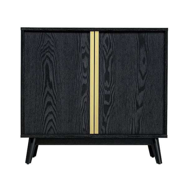 CORTLAND 2-DOOR CABINET-BLACK