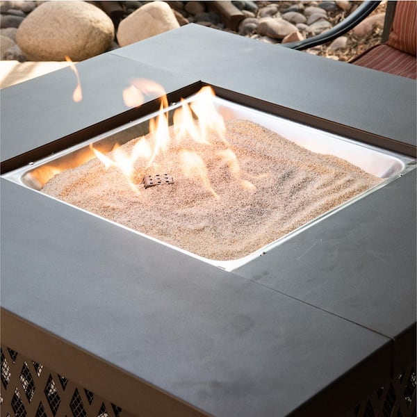 Fire Pit Essentials 10 Lbs Of Premium Silica Sand For Gas Fireplace And Fire Pits 01 0346 The Home Depot
