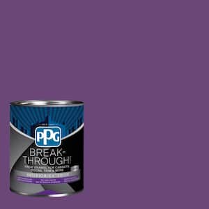 1 qt. PPG1176-7 Perfectly Purple Semi-Gloss Door, Trim & Cabinet Paint