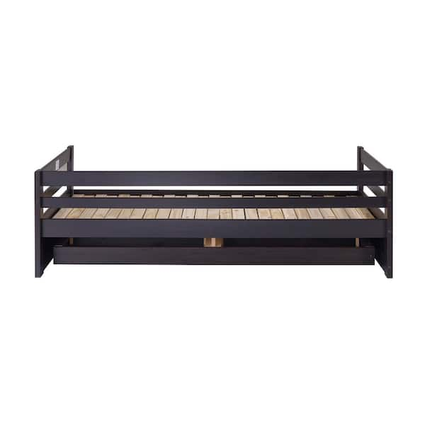 Alaterre Furniture Jasper Espresso Twin to King Extending Day Bed with  Storage Drawers AJJP10P0 - The Home Depot