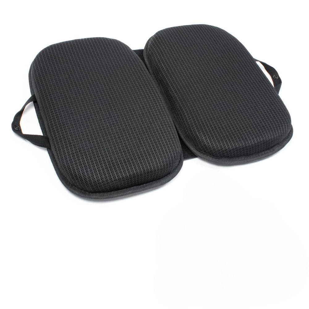 Black 3 in 1 Portable Travel Seat Cushion for Stadium, Camping, Bleachers, Flights, Office price history on PriceWatchPro