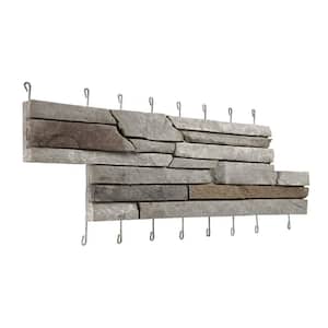 ProPanel 7.25 in. x 16 in. to 24 in. Niagara Northernledge Manufactured Stone Veneer Flats - 5.25 sq. ft.