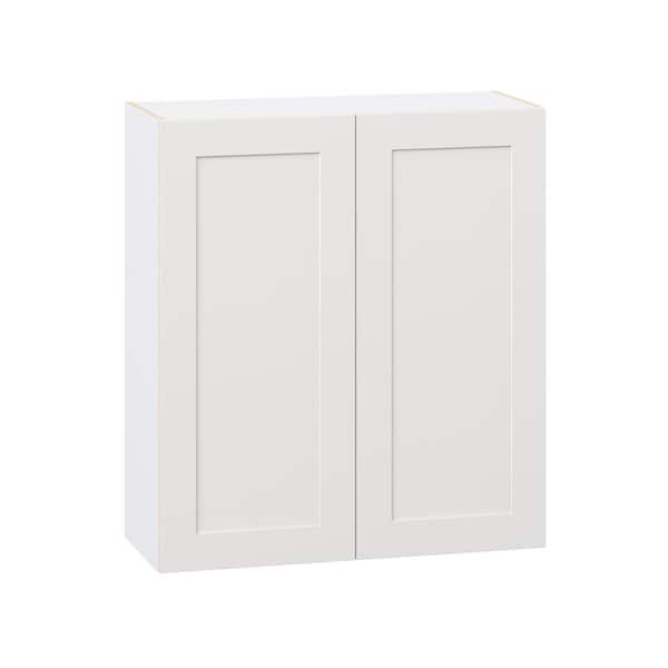 Roseland 36 in. W x 14 in. D x 40 in. H Assembled Shaker Wall Kitchen Cabinet in Warm White