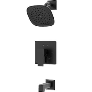 Verity Single Handle Wall Mounted Tub and Shower Trim Kit with Diverter Lever - 2.0 GPM (Valve Not Included)