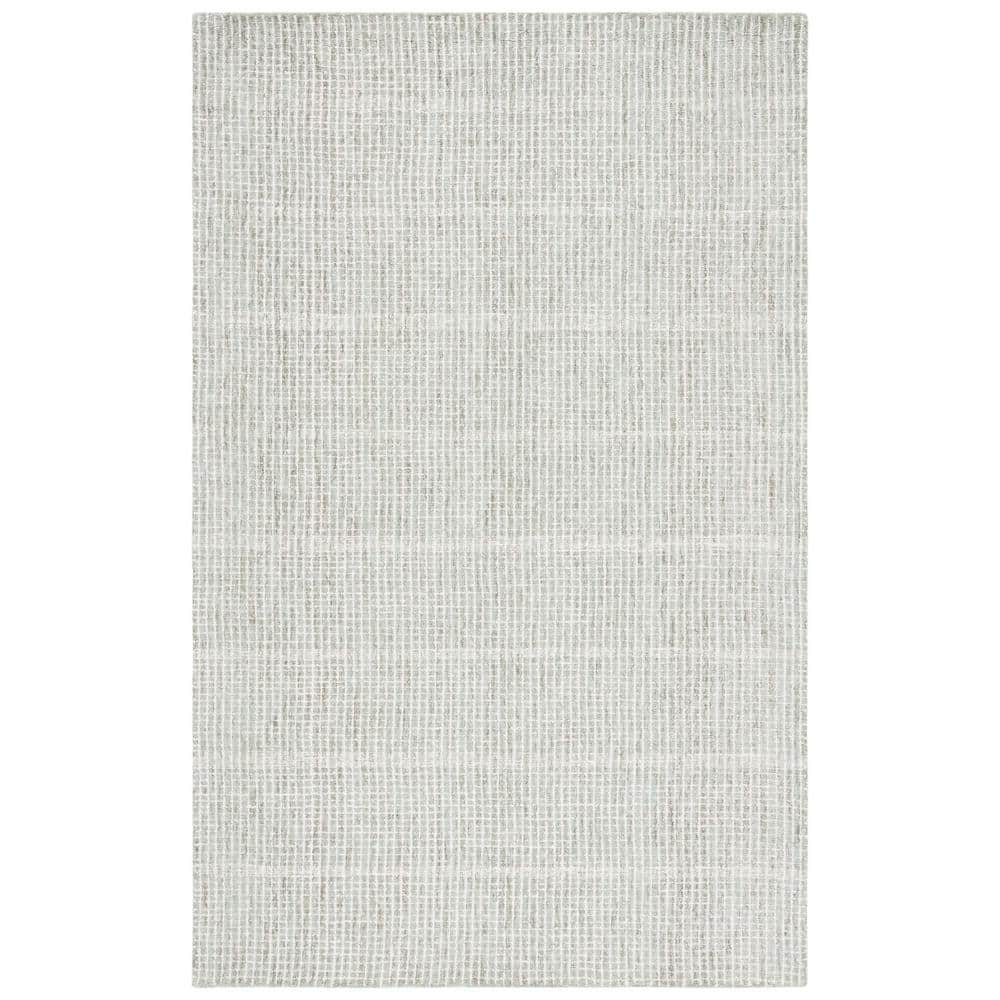 Abstract Sage/Ivory 6 ft. x 9 ft. Classic Crosshatch Area Rug price history on PriceWatchPro