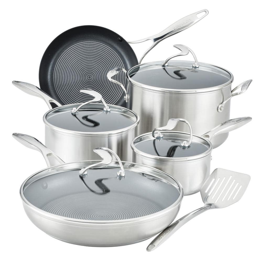 https://images.thdstatic.com/productImages/0f27e80d-496b-403f-80c9-f43734e42648/svn/stainless-steel-circulon-pot-pan-sets-70057-64_1000.jpg