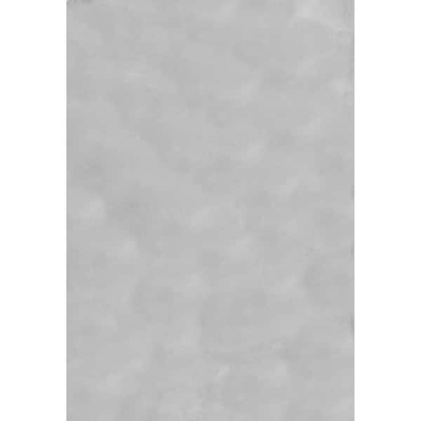 nuLOOM Layne Soft Light Gray 5 ft. x 7 ft. 6 in. Silky Faux Rabbit Fur Area Rug