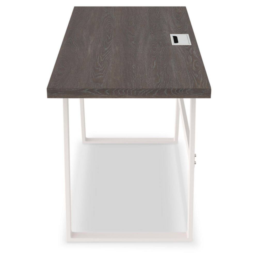 Dorrinson 47'' Transitional Two-Tone Home Office Desk