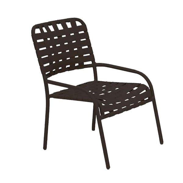 Tradewinds Lido Crossweave Contract Java Nesting Gaming Patio Chair (2-Pack)