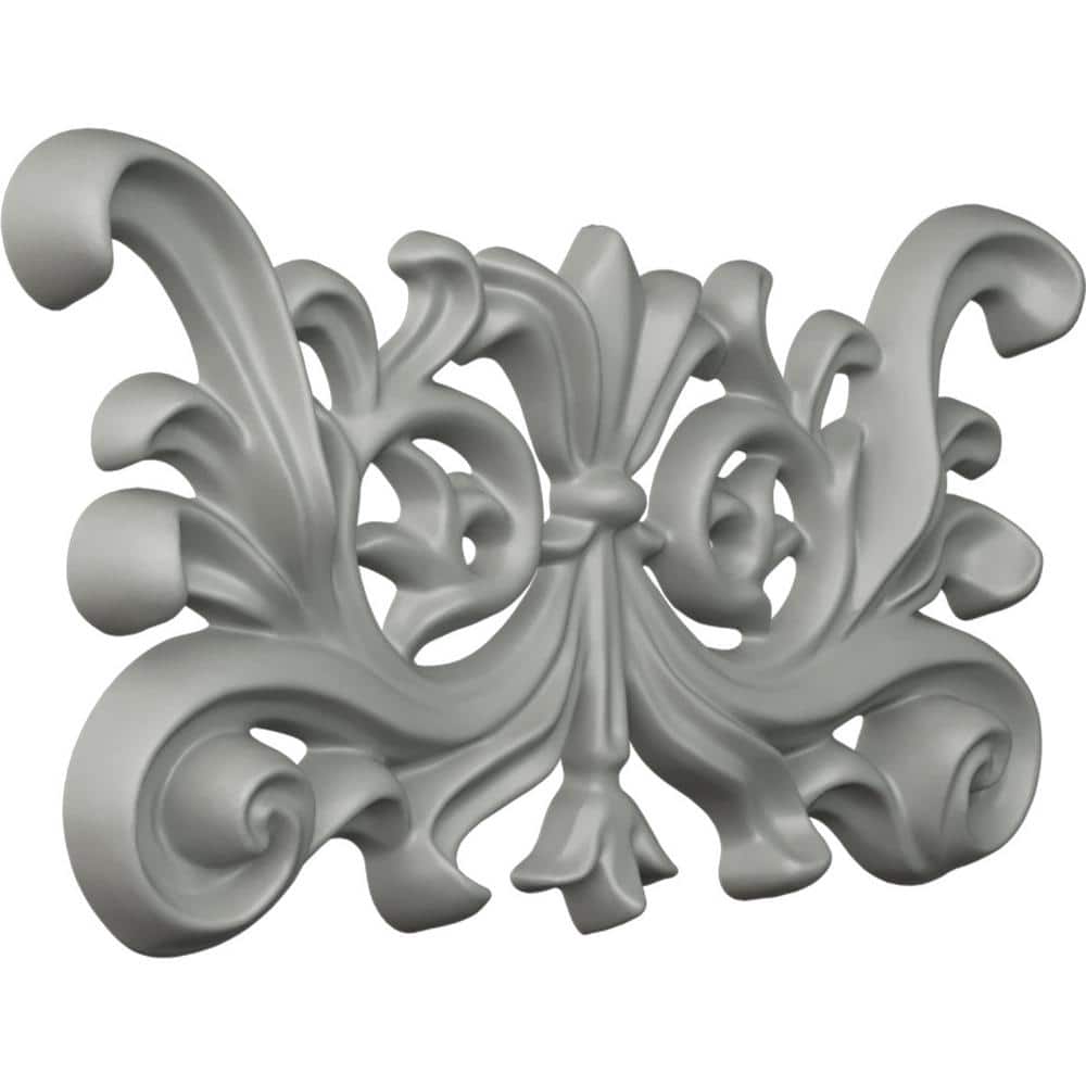 White Primed Polyurethane Crown Wall Trim Onlay