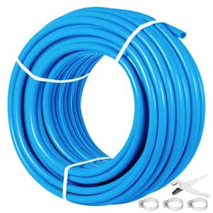 Pex Tubing, 1 in. 300 ft. Flexible Pipe, Non-Oxygen Barrier, 80-160psi for Hot/Cold Water, Radiant Heating