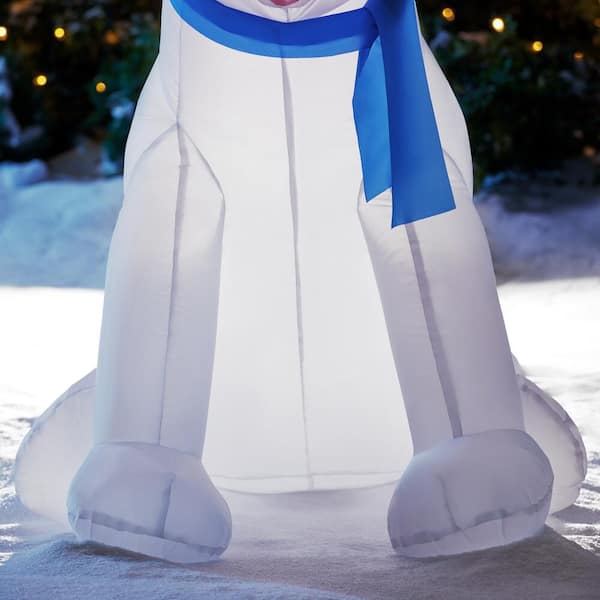 polar bear inflatable home depot