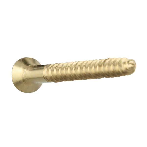 #10 x 2-1/2 in. Phillips Flat Head Wood Screws (2 per Pack)