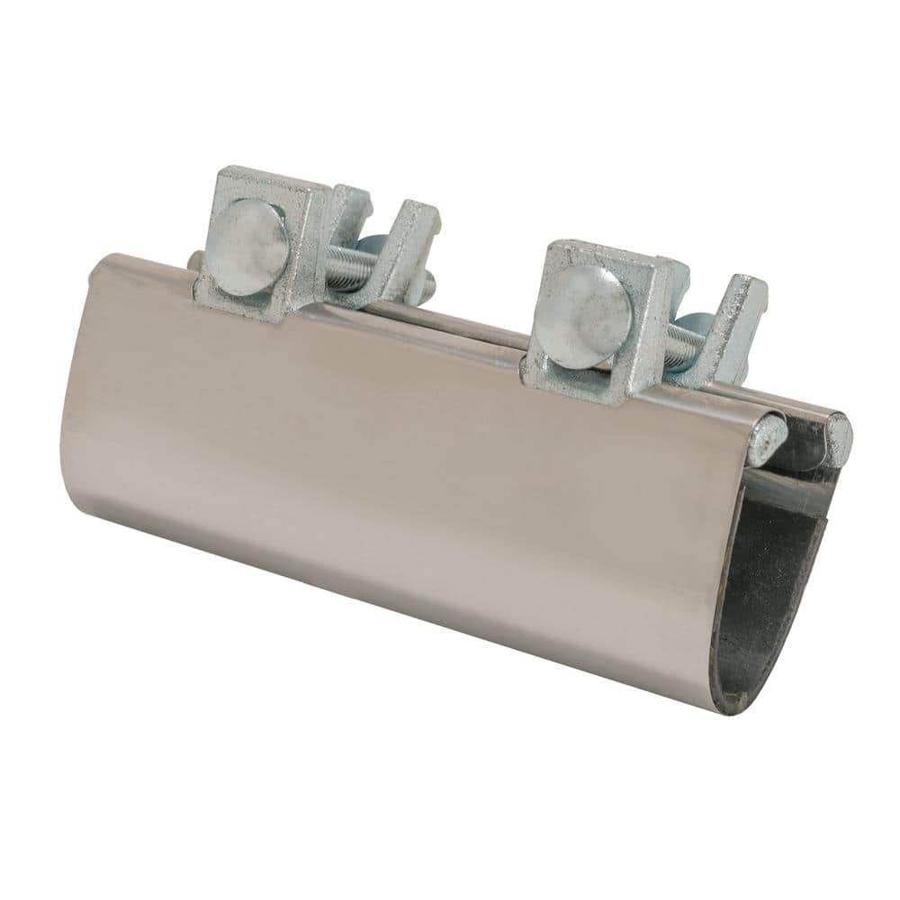 3 Length Silver EZ-FLO 45181 Pipe Repair Clamp