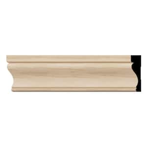 WM350 0.69 in. D x 3.5 in. W x 96 in. L Wood White Oak Baseboard Moulding