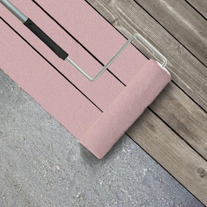 1 gal. #P160-1 Angel Kiss Textured Low-Lustre Enamel Interior/Exterior Porch and Patio Anti-Slip Floor Paint